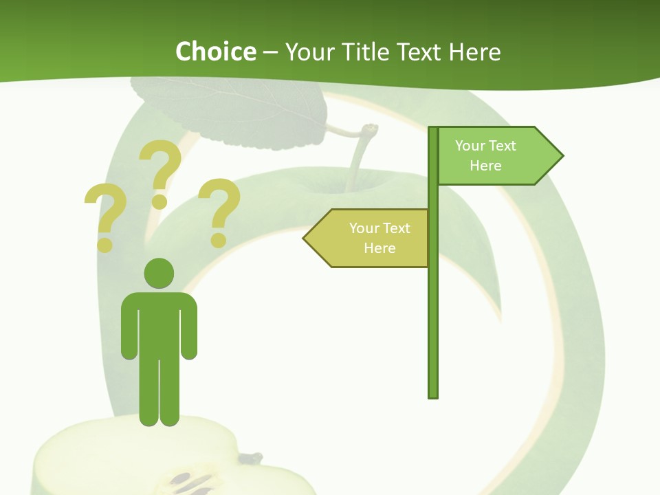 Leaf Natural Curve PowerPoint Template