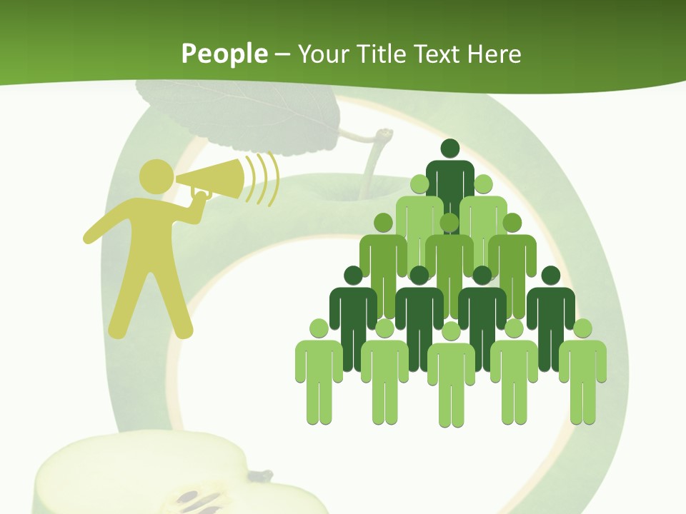 Leaf Natural Curve PowerPoint Template