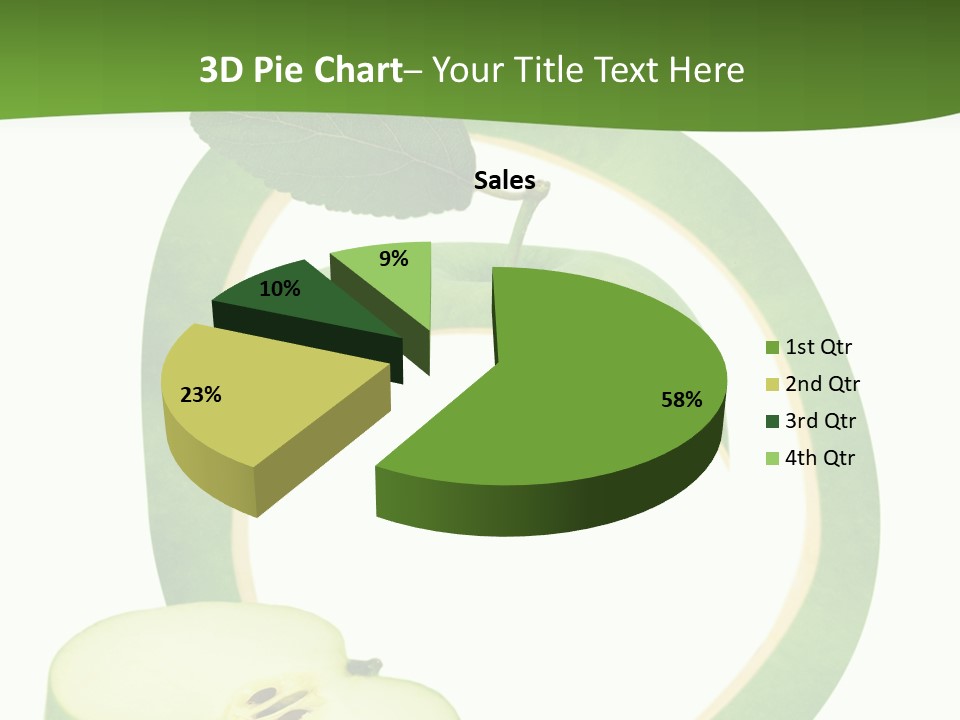 Leaf Natural Curve PowerPoint Template