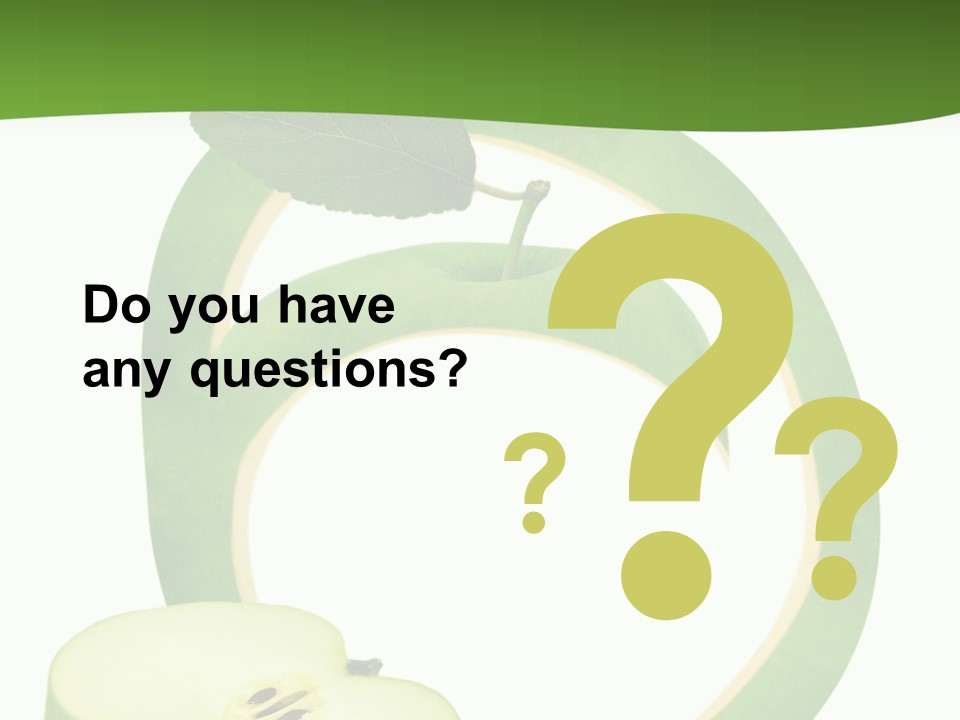 Leaf Natural Curve PowerPoint Template