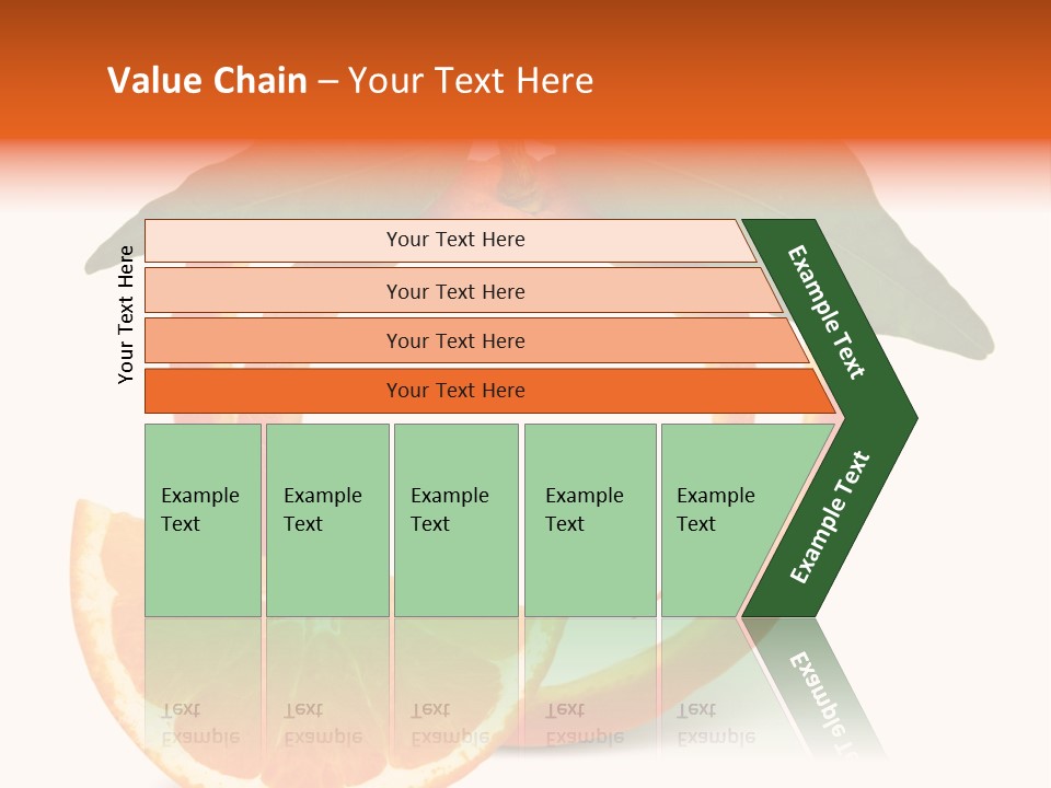 Citrus Wallpaper Frame PowerPoint Template