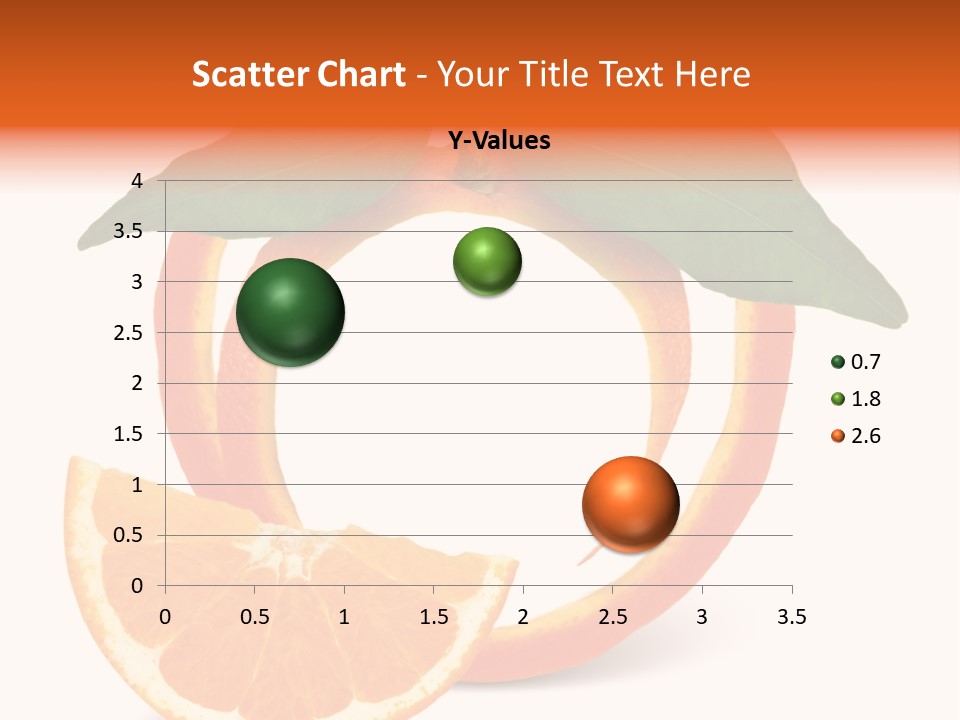 Citrus Wallpaper Frame PowerPoint Template