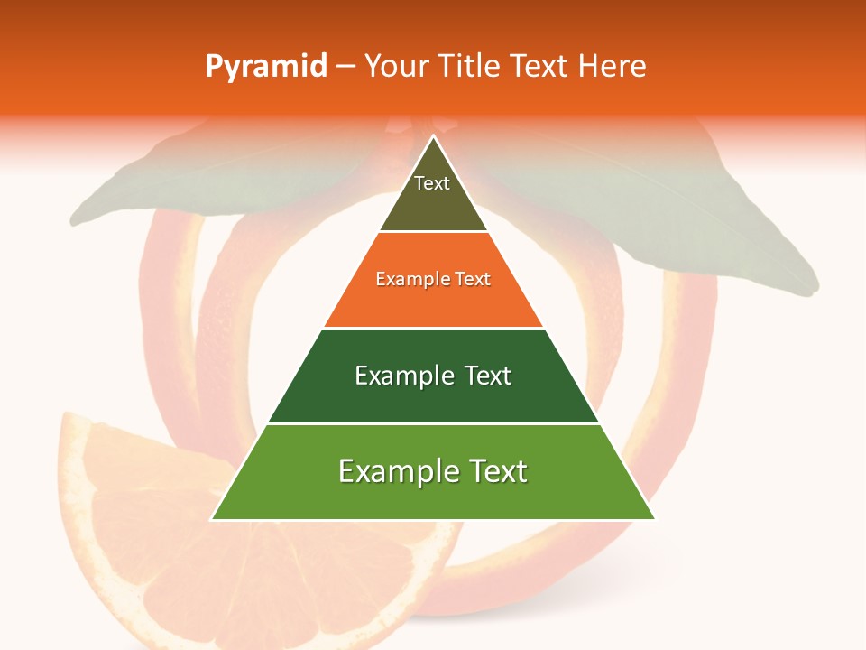 Citrus Wallpaper Frame PowerPoint Template