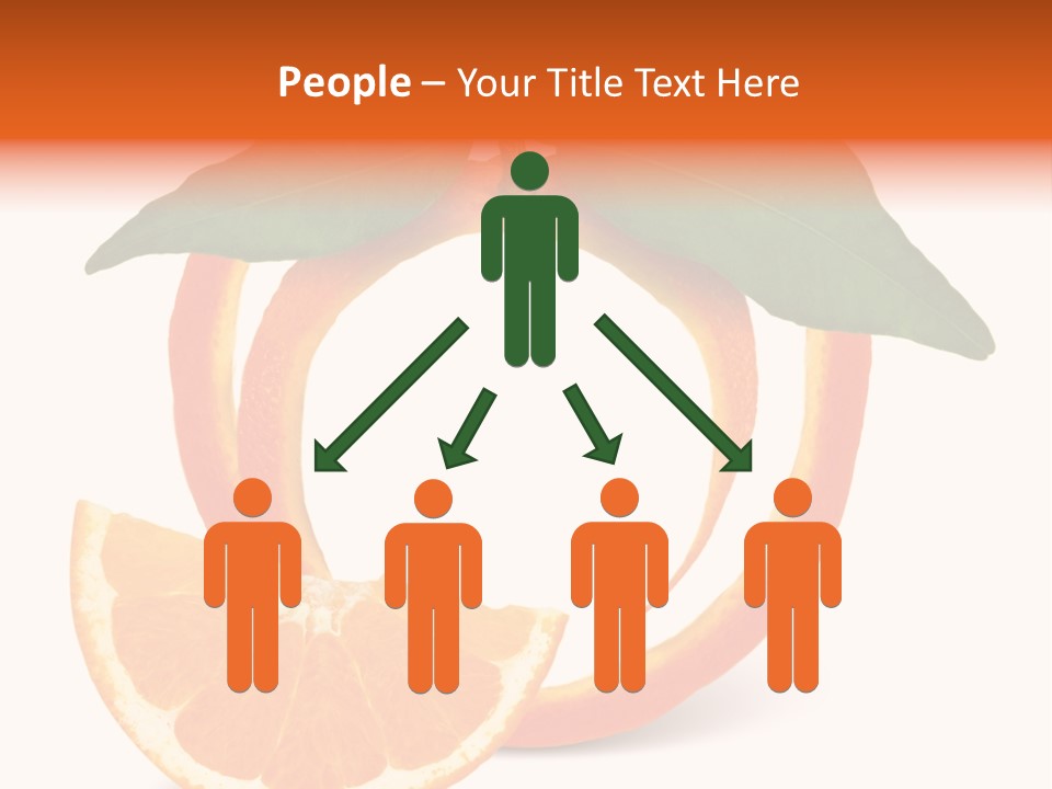 Citrus Wallpaper Frame PowerPoint Template