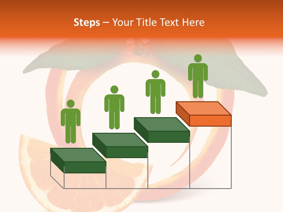 Citrus Wallpaper Frame PowerPoint Template