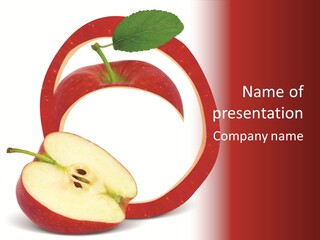 Photo Slice Object PowerPoint Template