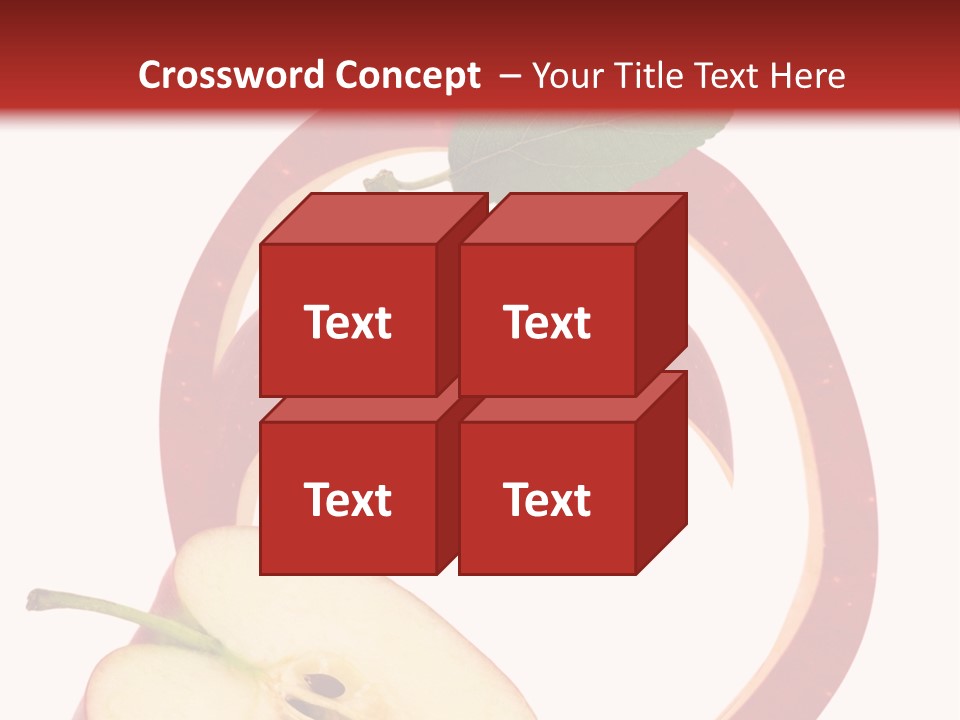 Photo Slice Object PowerPoint Template