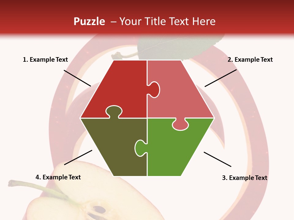 Photo Slice Object PowerPoint Template