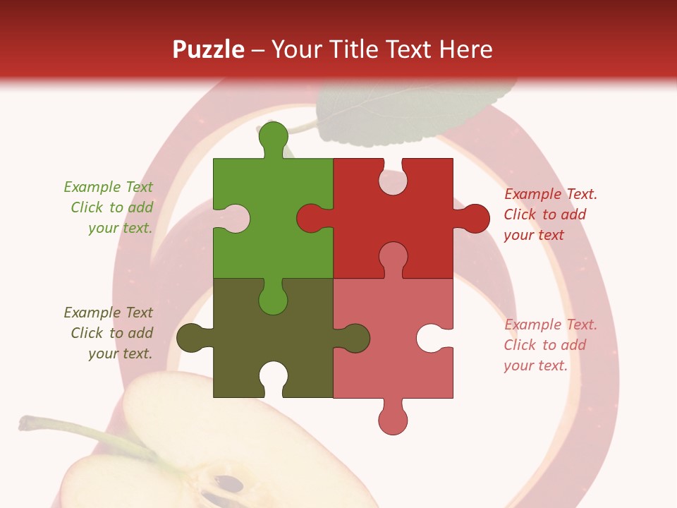 Photo Slice Object PowerPoint Template