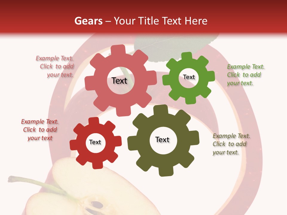 Photo Slice Object PowerPoint Template