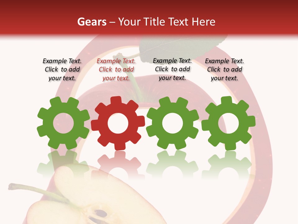 Photo Slice Object PowerPoint Template