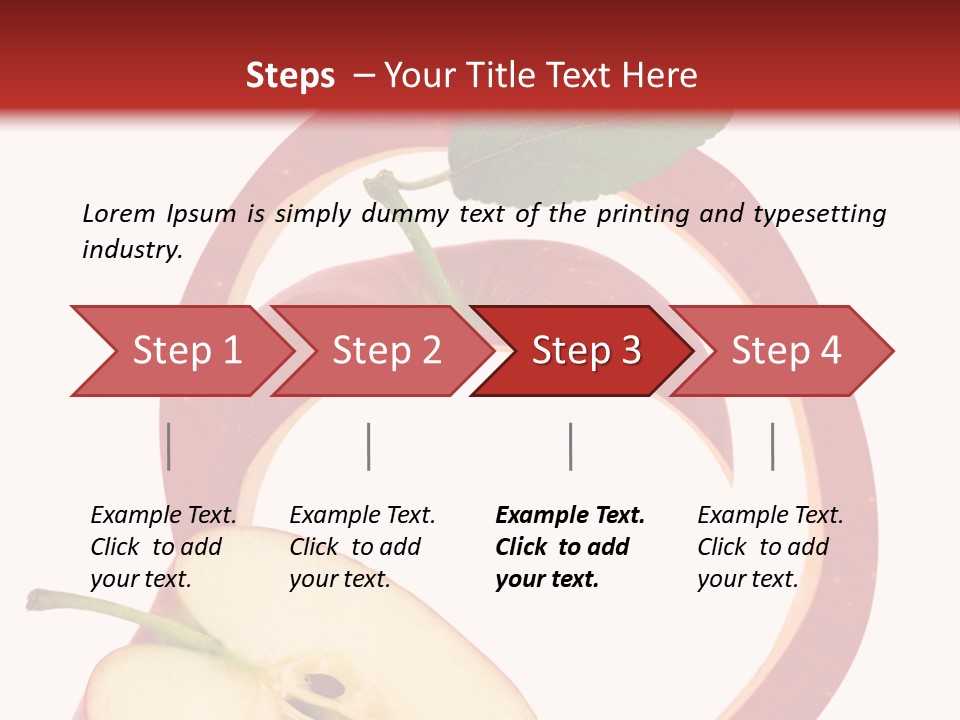 Photo Slice Object PowerPoint Template