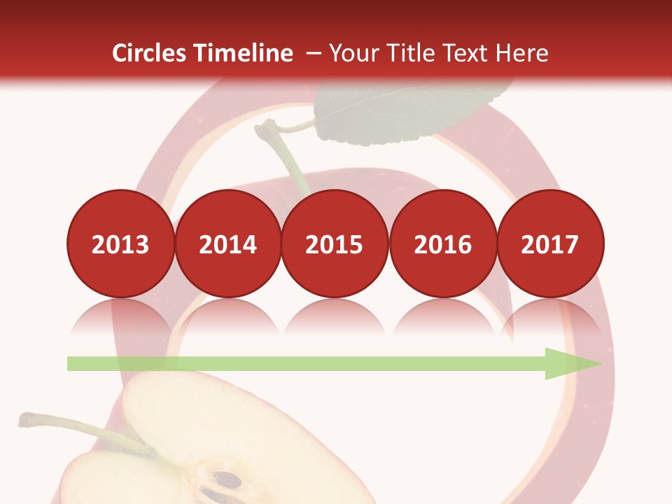 Photo Slice Object PowerPoint Template