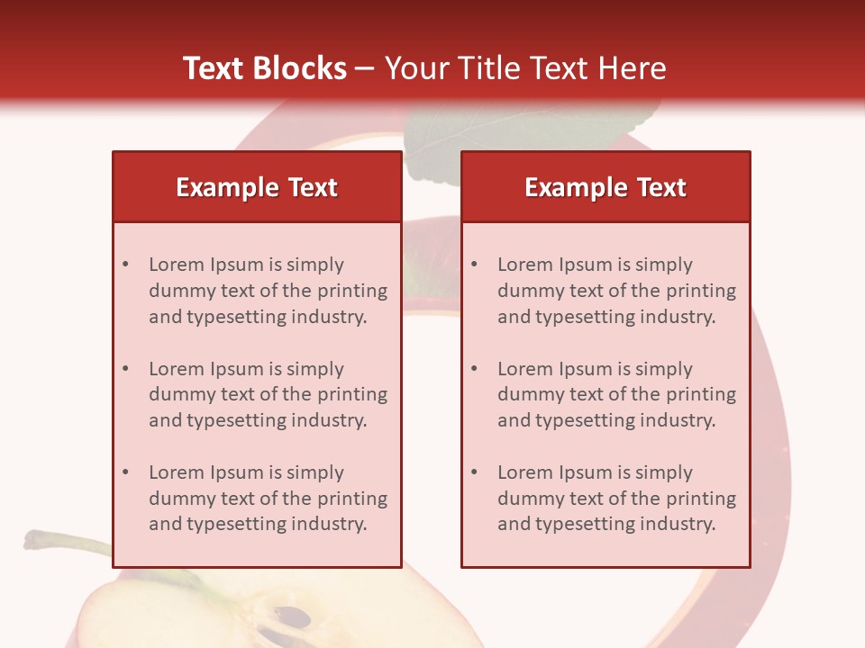 Photo Slice Object PowerPoint Template