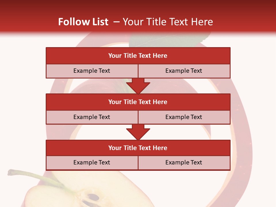 Photo Slice Object PowerPoint Template