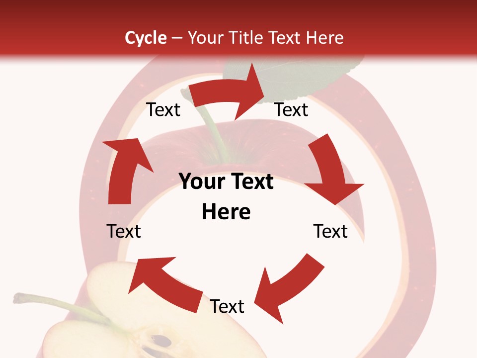 Photo Slice Object PowerPoint Template