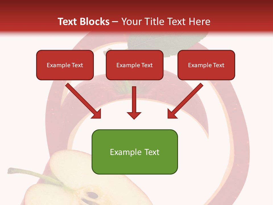 Photo Slice Object PowerPoint Template