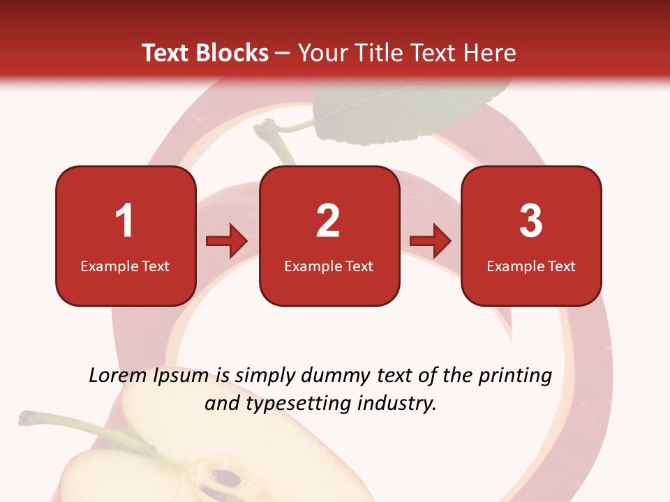 Photo Slice Object PowerPoint Template