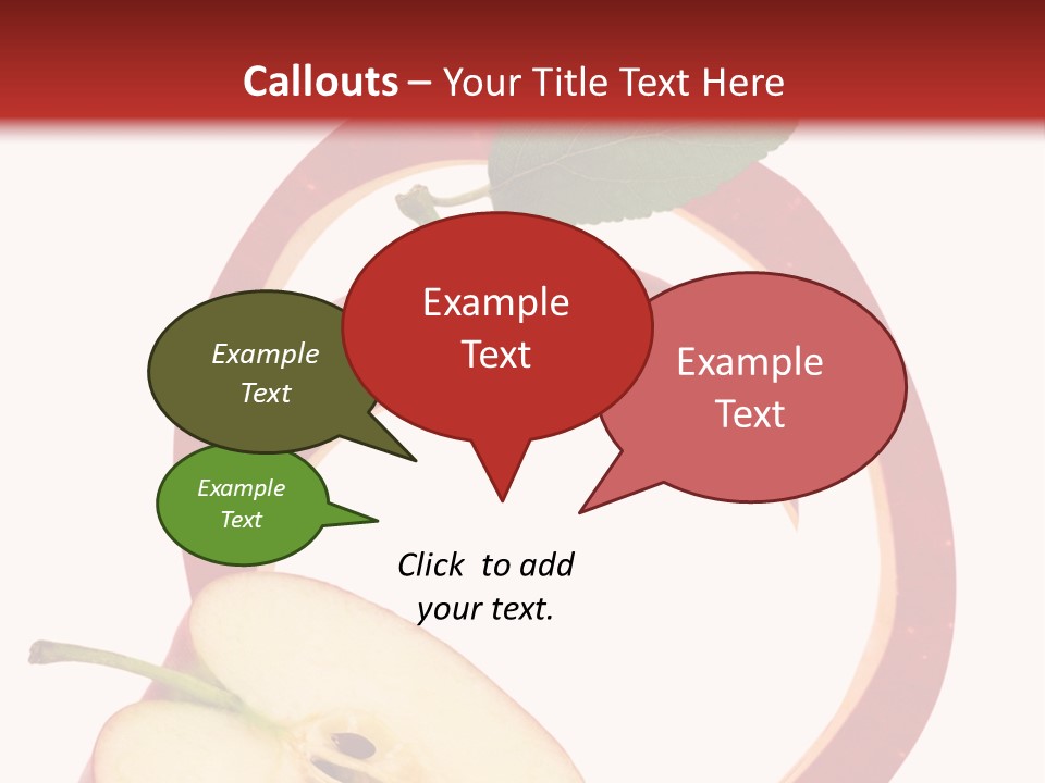 Photo Slice Object PowerPoint Template