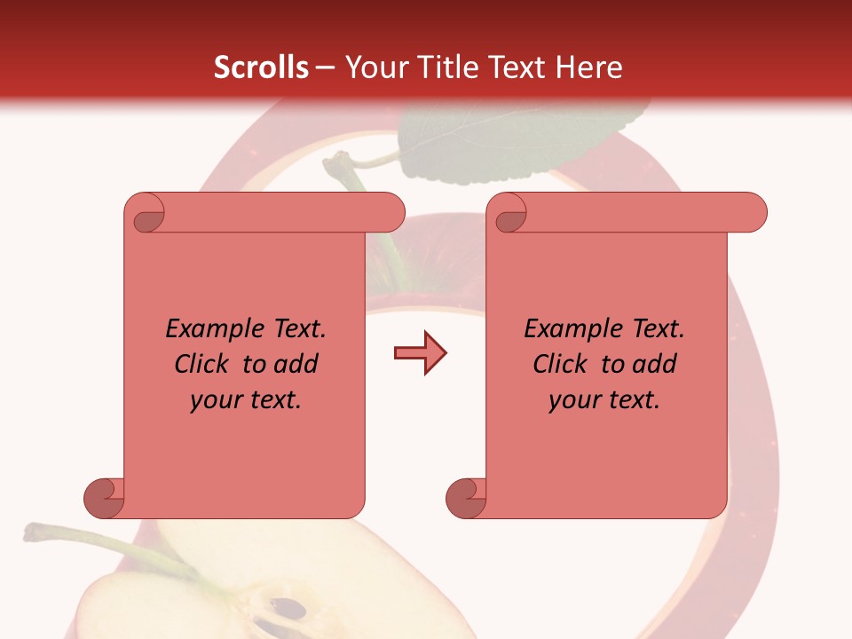 Photo Slice Object PowerPoint Template