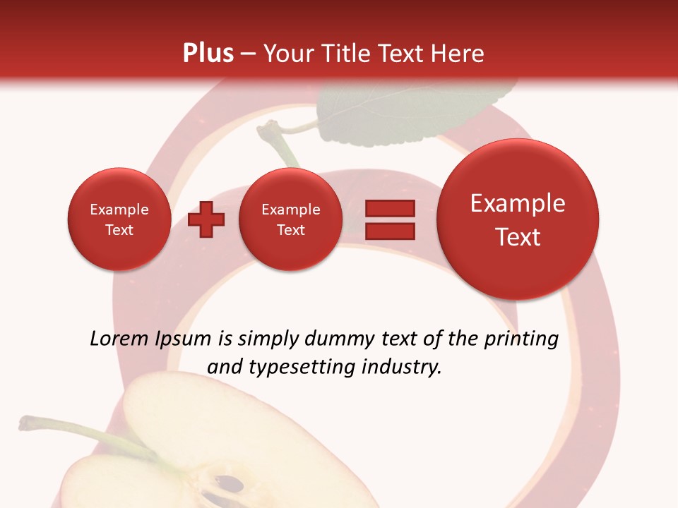 Photo Slice Object PowerPoint Template