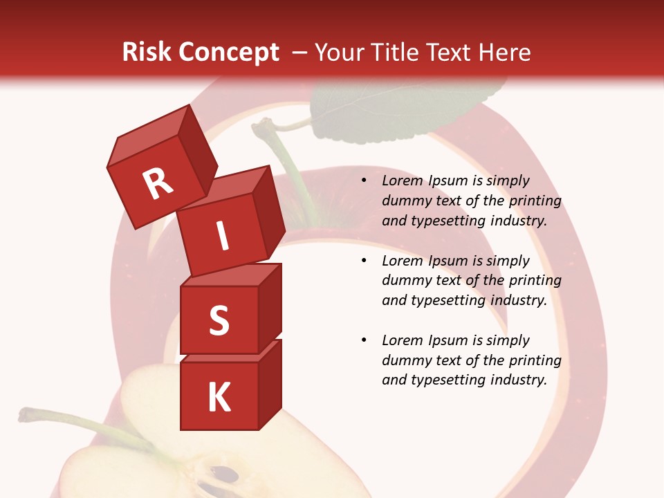 Photo Slice Object PowerPoint Template