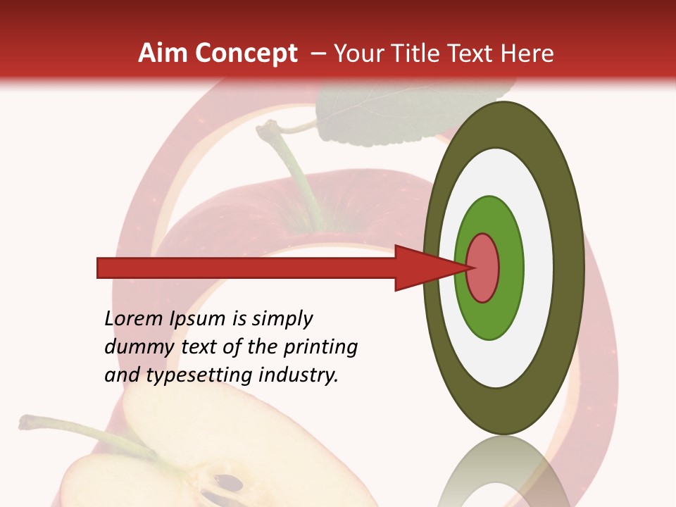 Photo Slice Object PowerPoint Template