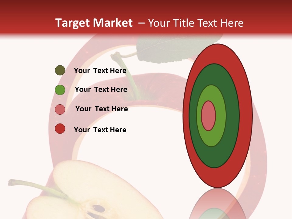 Photo Slice Object PowerPoint Template