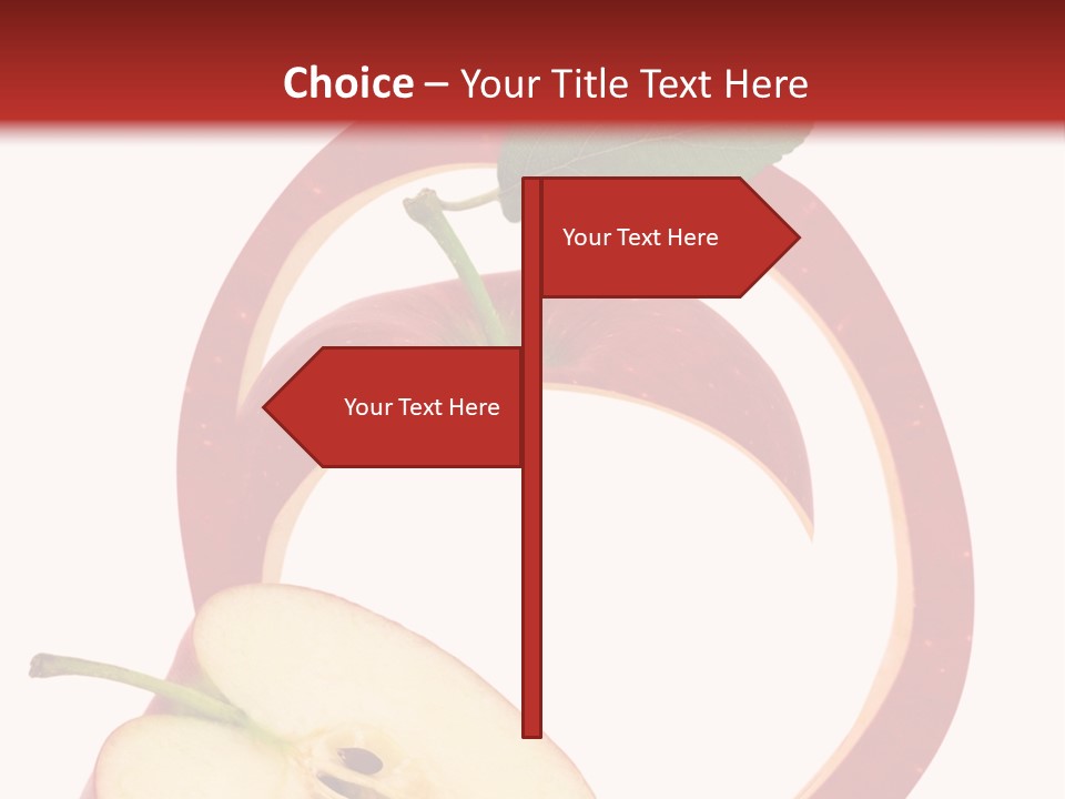 Photo Slice Object PowerPoint Template