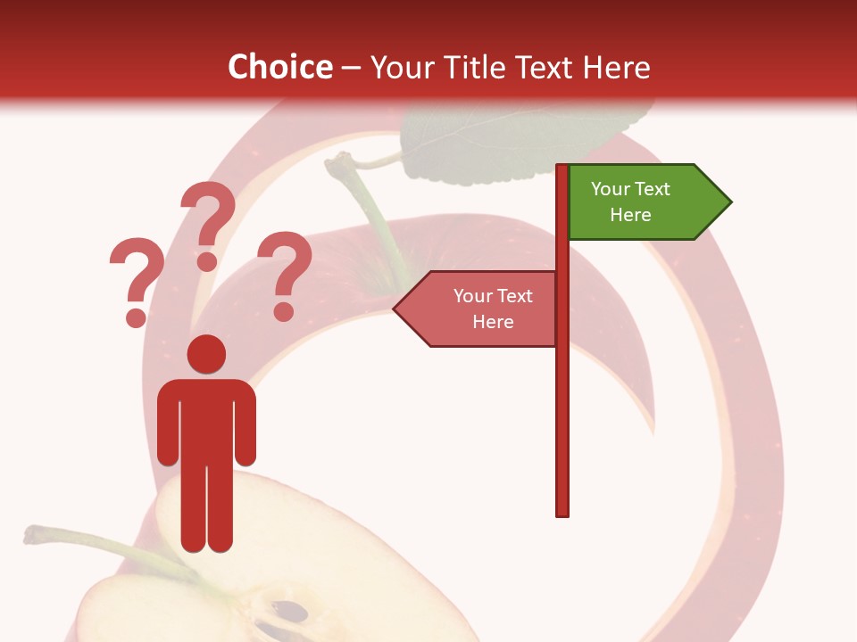 Photo Slice Object PowerPoint Template