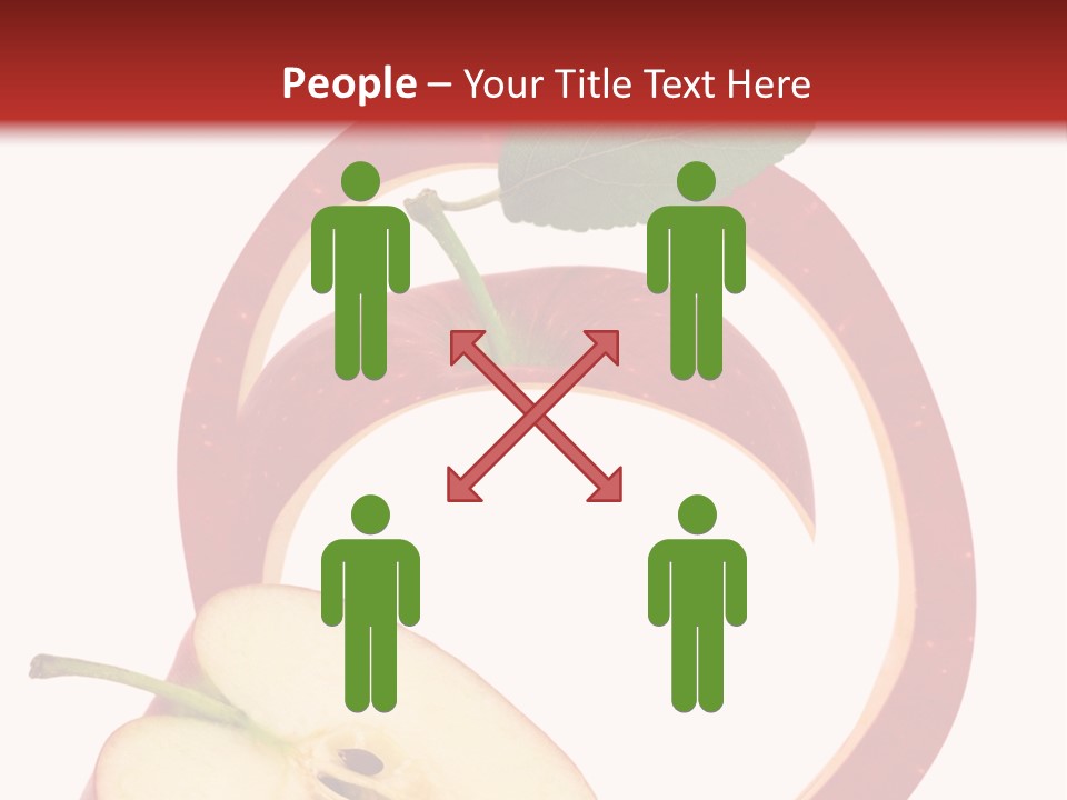 Photo Slice Object PowerPoint Template