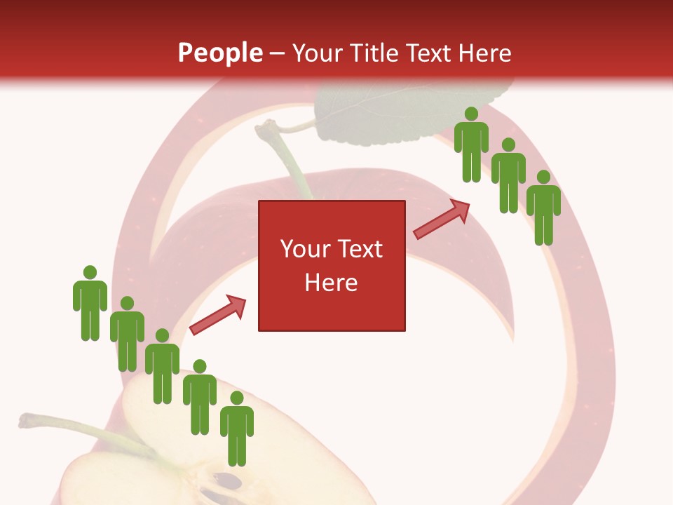 Photo Slice Object PowerPoint Template