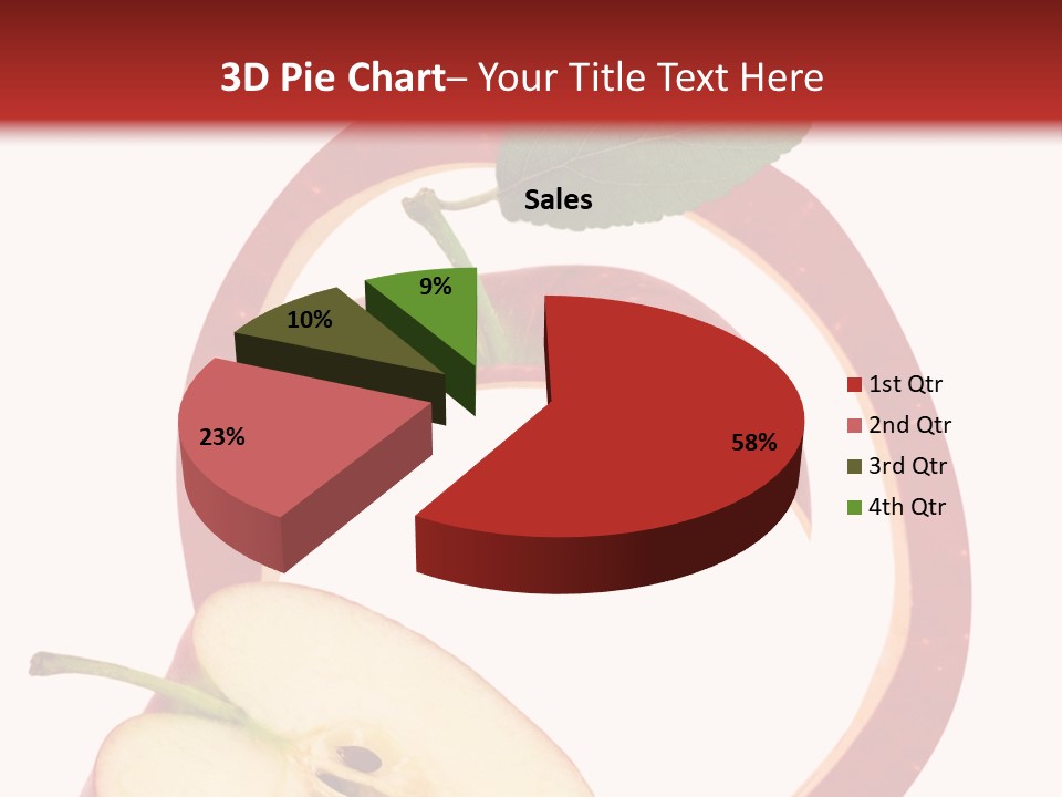 Photo Slice Object PowerPoint Template
