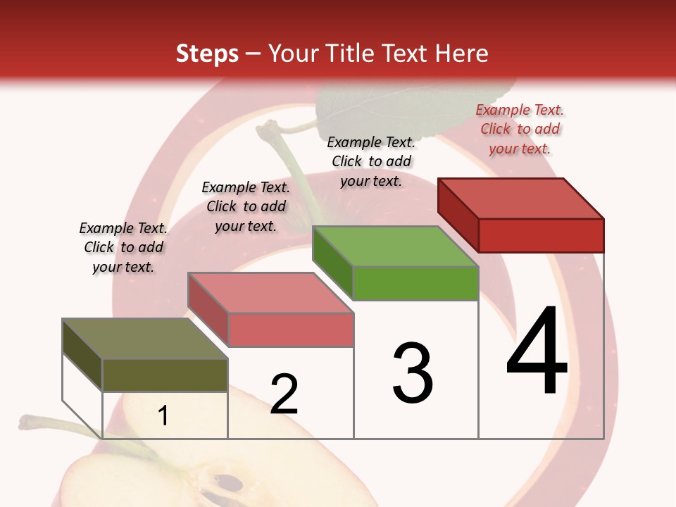 Photo Slice Object PowerPoint Template