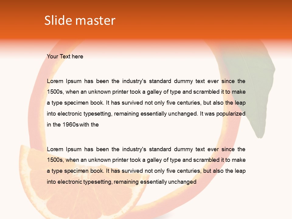 Ghost Perfect Shape PowerPoint Template