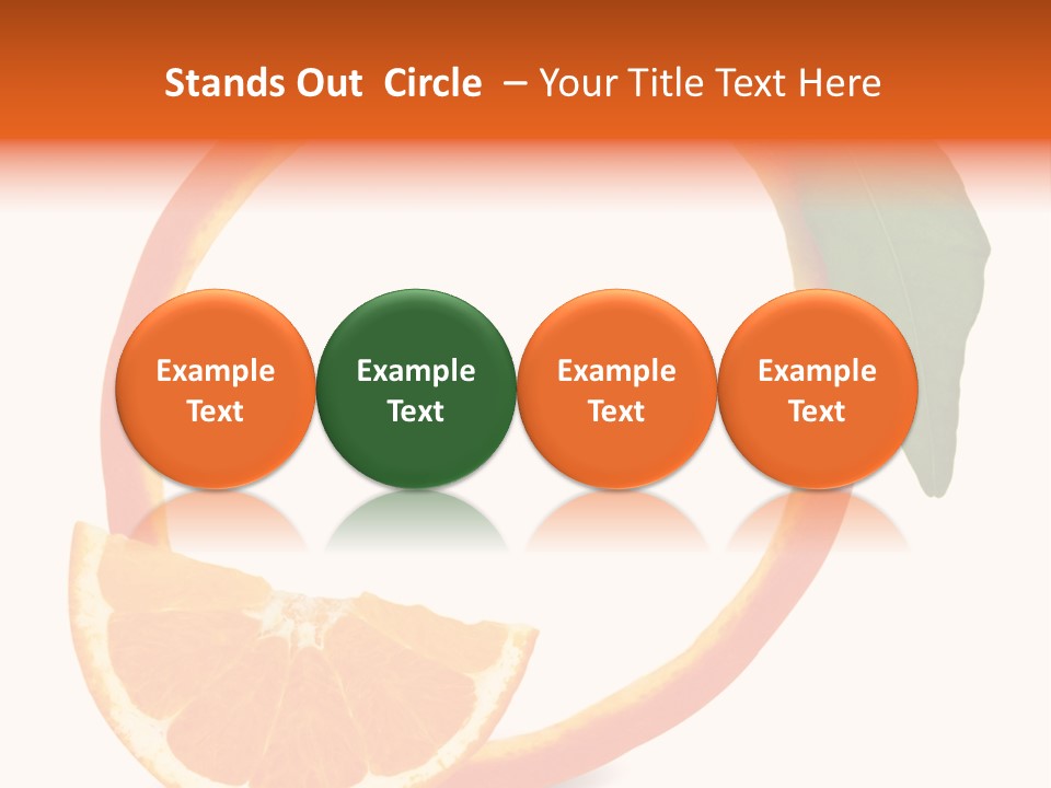 Ghost Perfect Shape PowerPoint Template