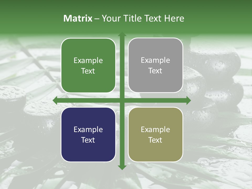 Set Balance Nature PowerPoint Template