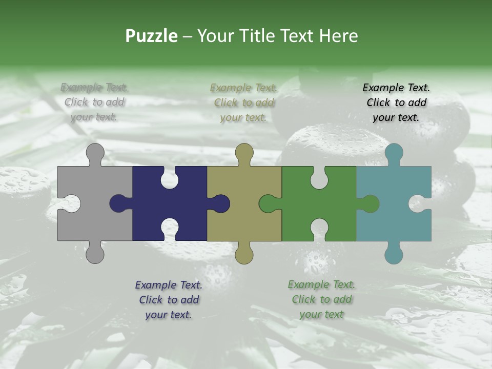 Set Balance Nature PowerPoint Template