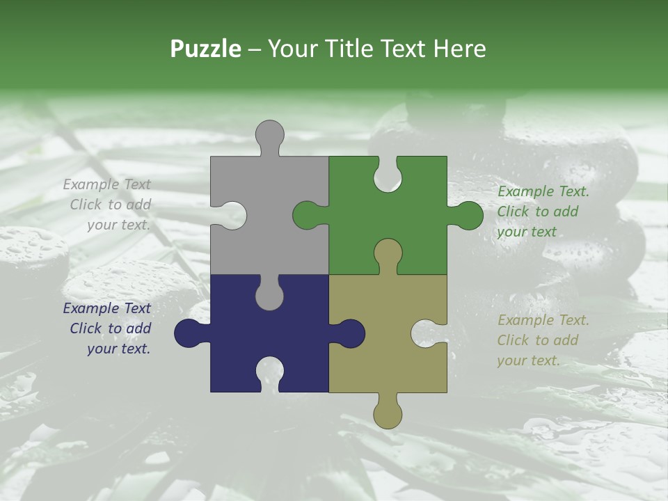 Set Balance Nature PowerPoint Template