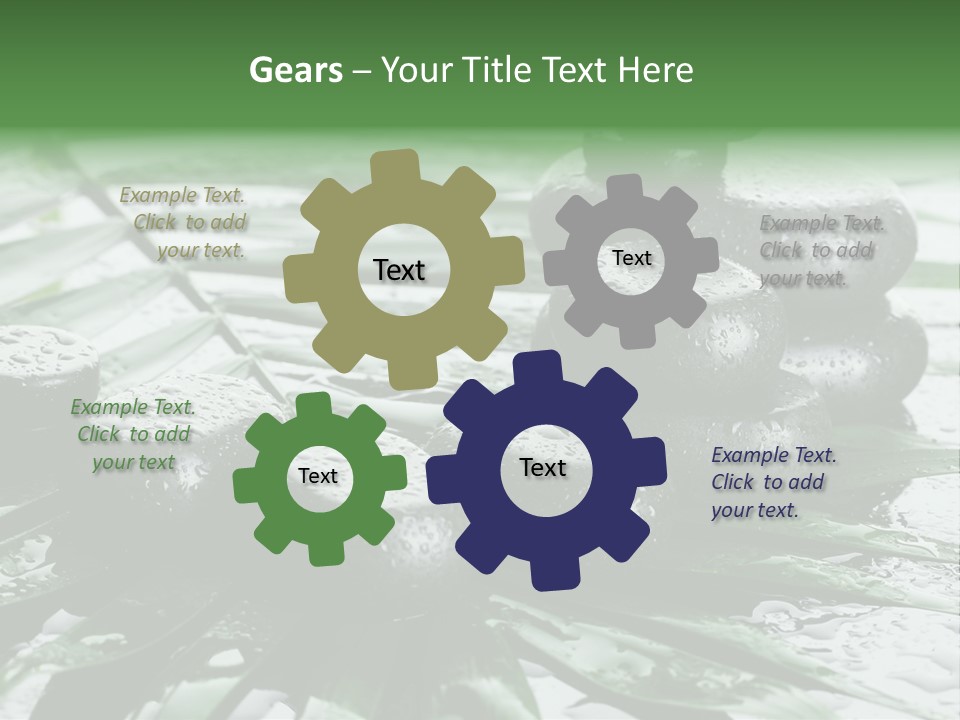 Set Balance Nature PowerPoint Template