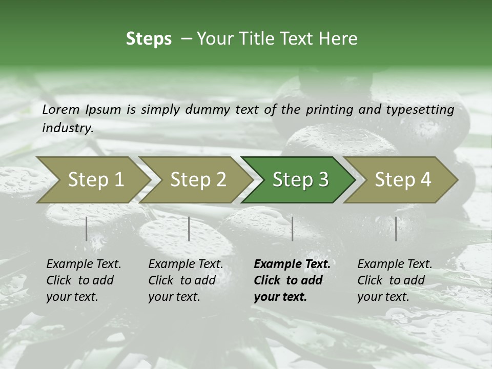 Set Balance Nature PowerPoint Template
