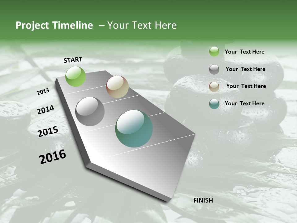 Set Balance Nature PowerPoint Template