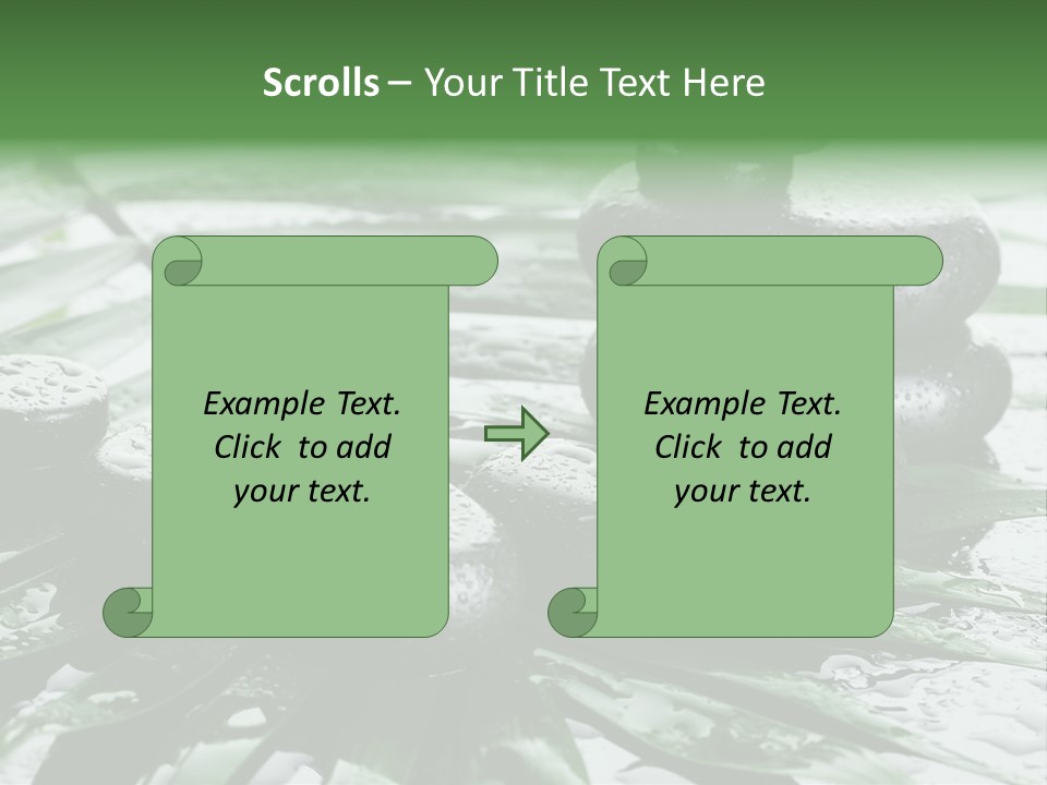 Set Balance Nature PowerPoint Template