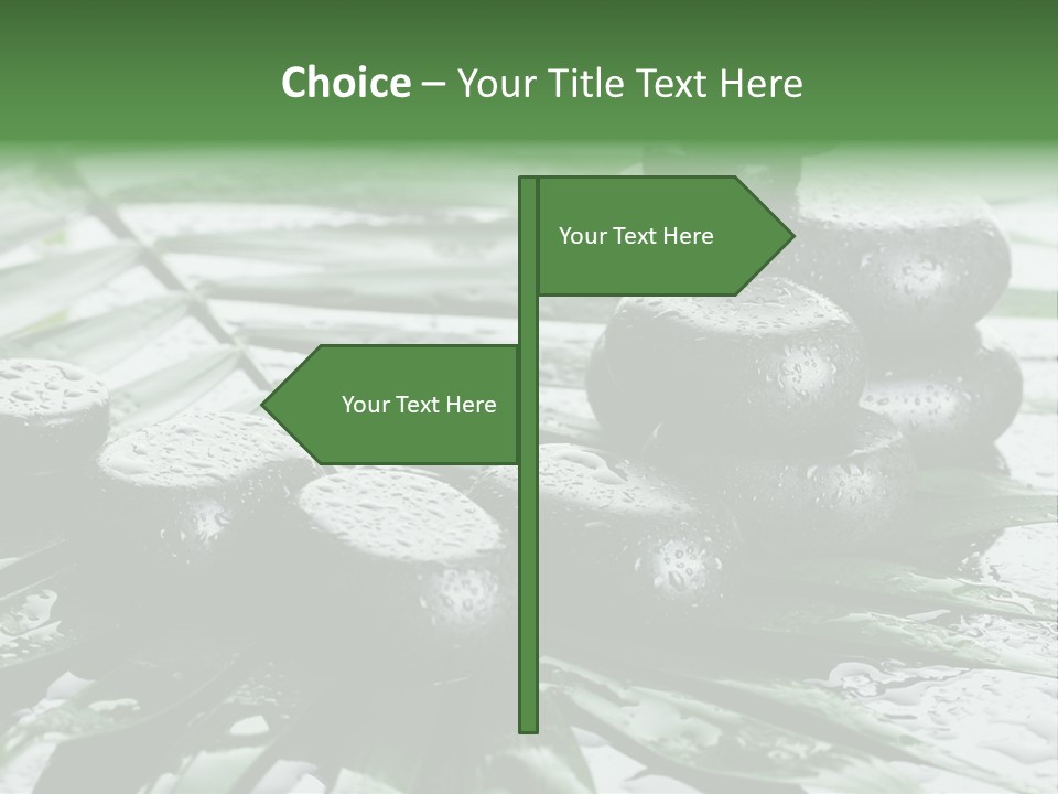 Set Balance Nature PowerPoint Template