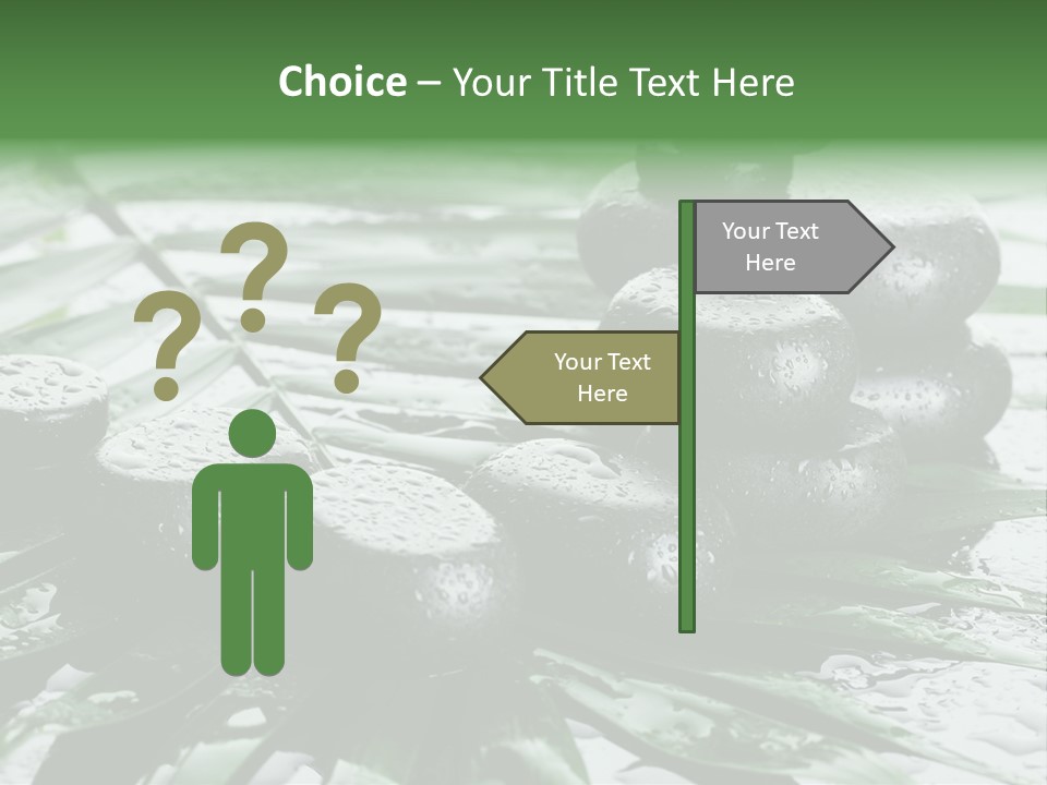 Set Balance Nature PowerPoint Template