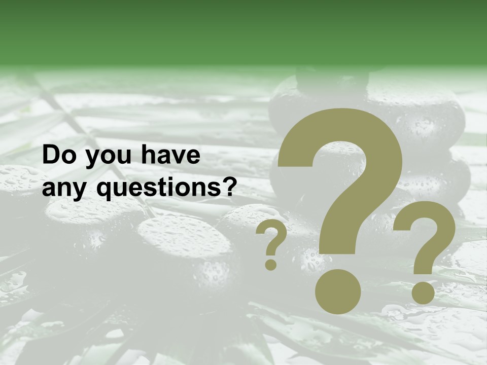 Set Balance Nature PowerPoint Template