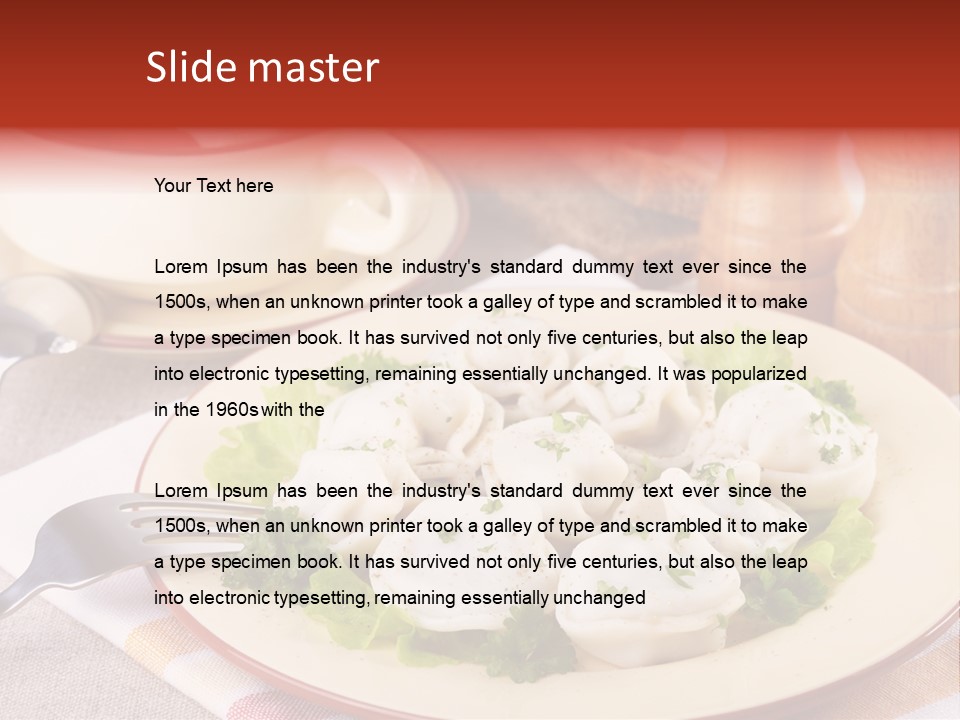 Russian Beetroot Meat PowerPoint Template