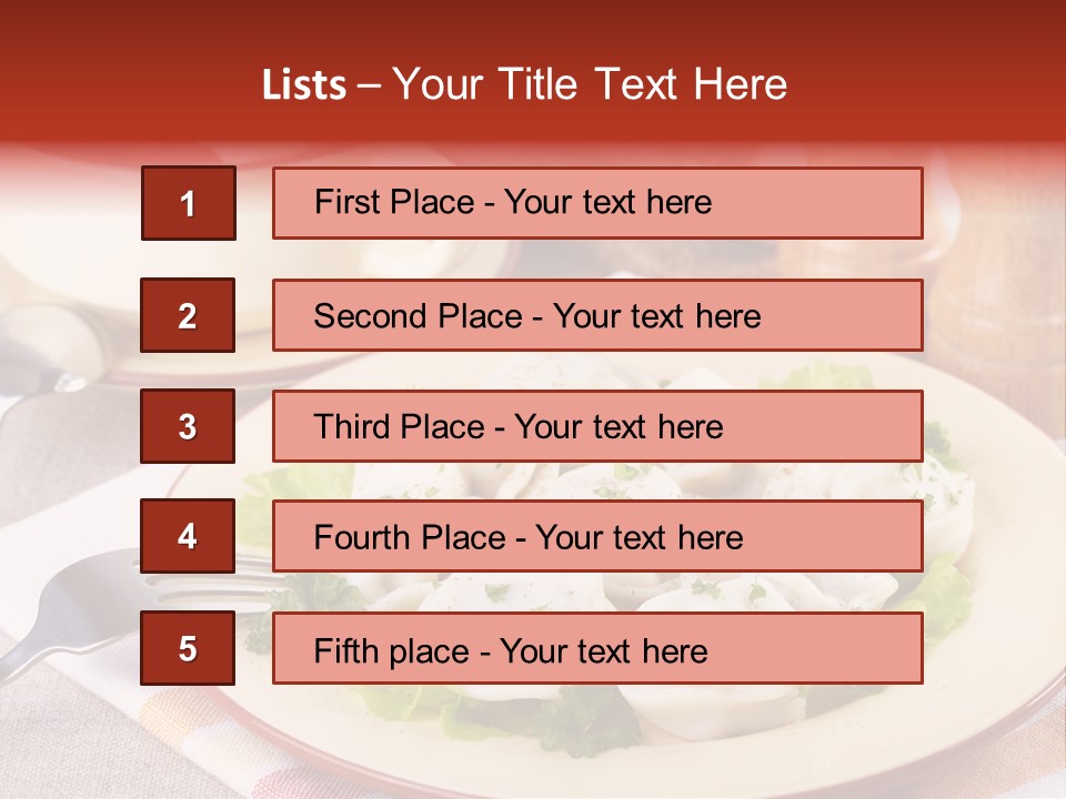 Russian Beetroot Meat PowerPoint Template