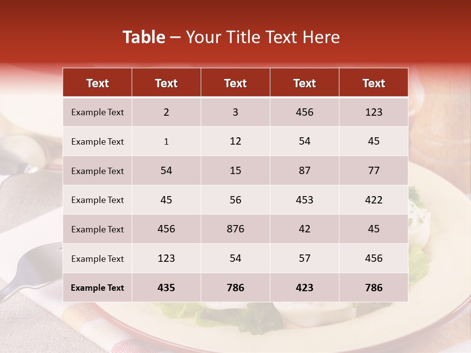 Russian Beetroot Meat PowerPoint Template