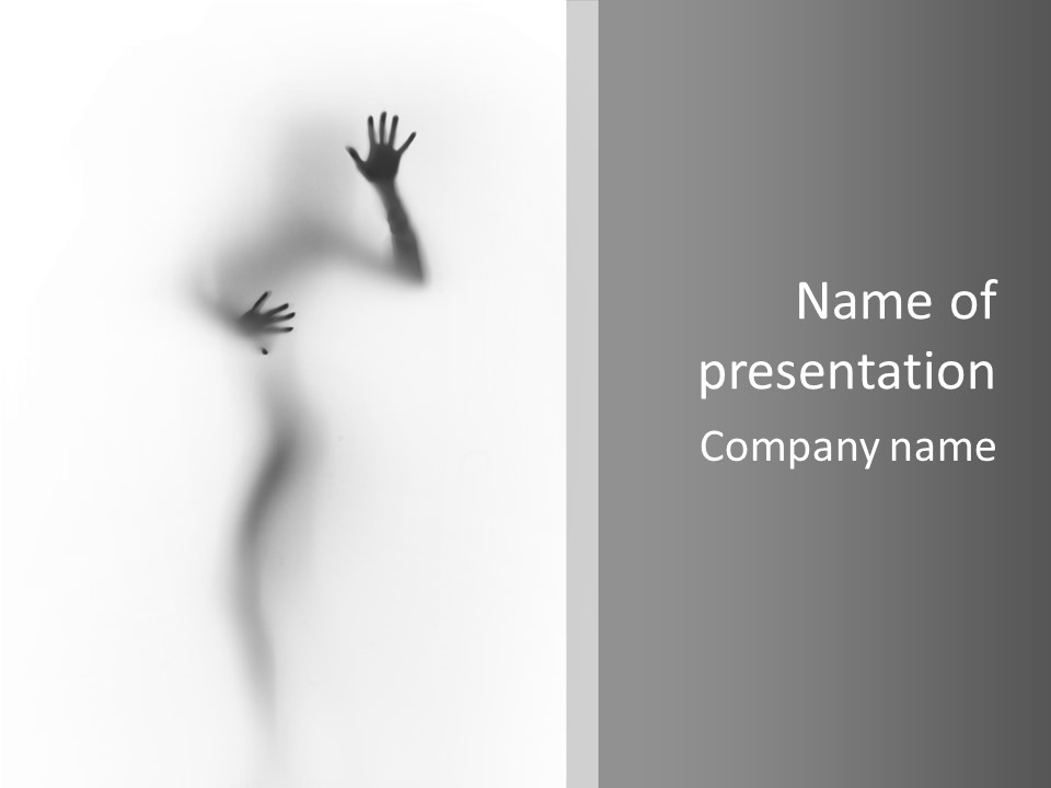 Ghost Perfect Shape PowerPoint Template